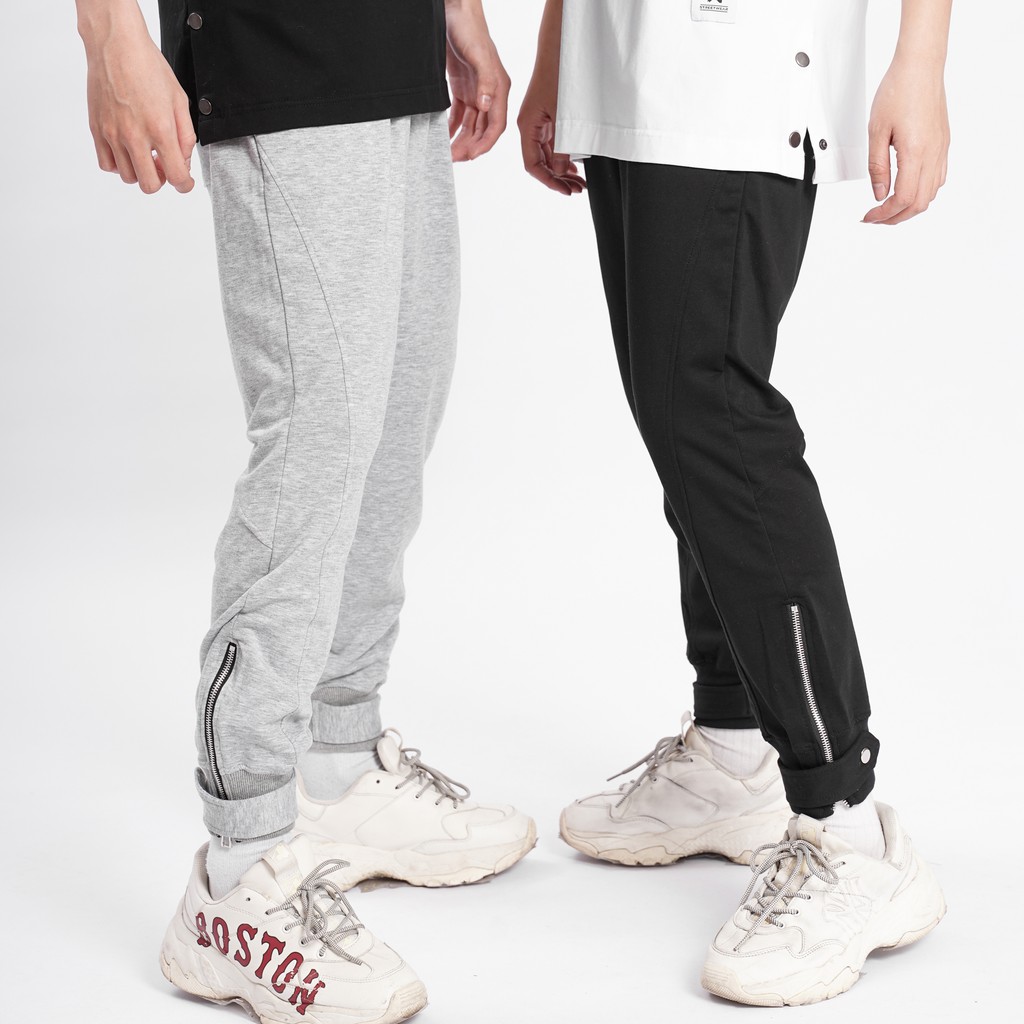 [Mã FAMALLT5 giảm 15% đơn 150K] Quần Jogger nỉ thể thao Unisex N7 bó ống kéo khóa cổ chân nhiều túi tập gym nam nữ Zip01 | BigBuy360 - bigbuy360.vn
