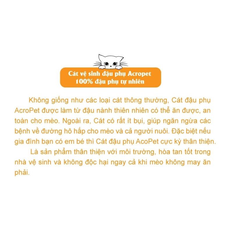 Cát Vệ Sinh Đậu Nành PURA dành cho mèo (Không bụi 99%)