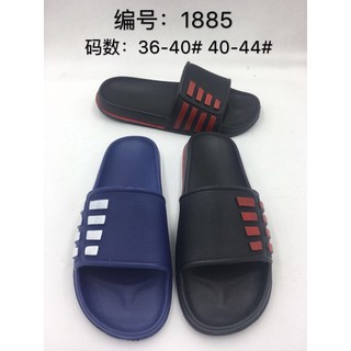 [ SỈ - KHÔNG BÁN LẺ ] Dép siêu nhẹ 4 vạch thể thao dành cho Nam 2 màu xanh- đen