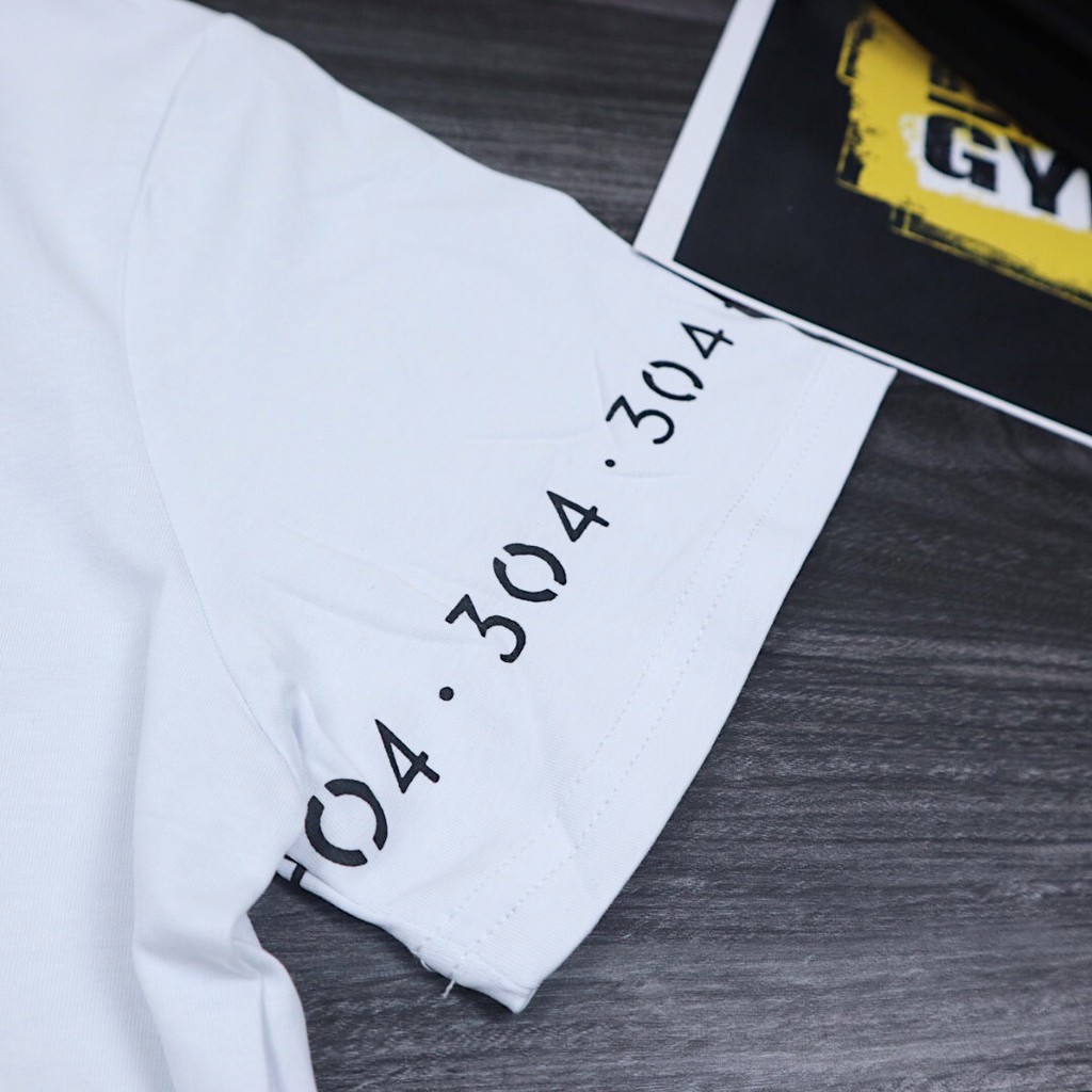 Áo thun thể thao tập gym nam LikeFit vải cotton form ôm co dãn 4 chiều 304