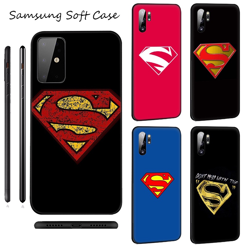 Ốp điện thoại silicone mềm hình siêu nhân LU207 cho Samsung Galaxy A9 A8 A7 A6 A8+ A6+ Plus 2018 Quantum 2 M20 M30