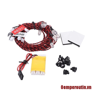 RC RC 1 Bộ 8 Đèn Led Cho Máy Bay Điều Khiển Từ Xa