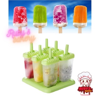 Khuôn kem làm kem 6 Que tiện dụng
