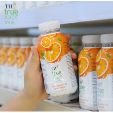 Nước uống sữa trái cây TH true juice milk chai 300ml