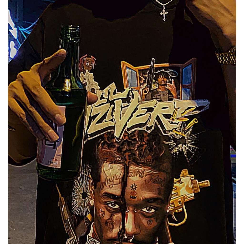 Áo thun ngắn tay oversize LIL UZI VERT