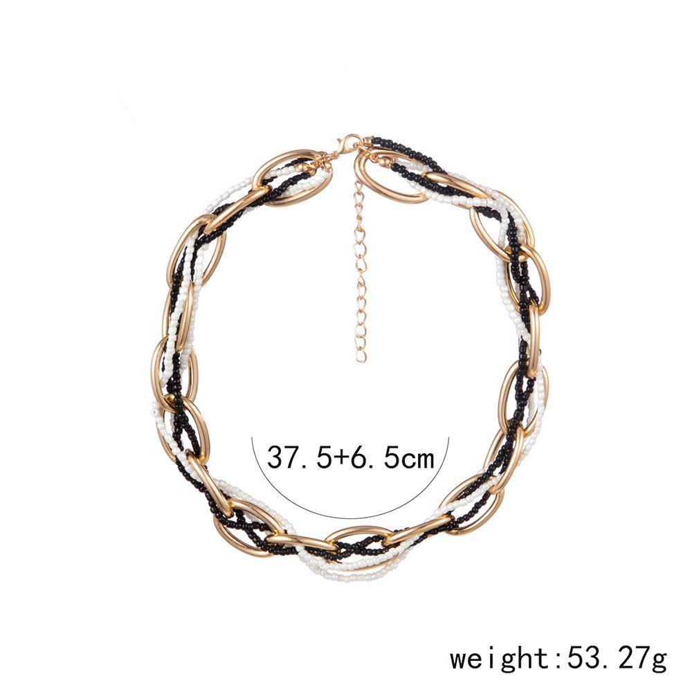 AROMA Vòng cổ Nhiều Lớp Thời Trang Cá Tính Cho Nữ