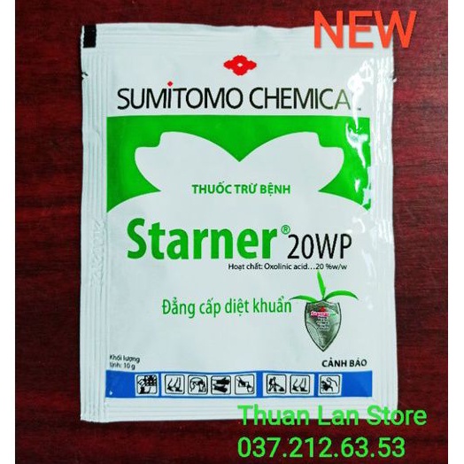 Thuốc Đặc Trị Vi Khuẩn STARNER 20WP Nhật Bản 10g