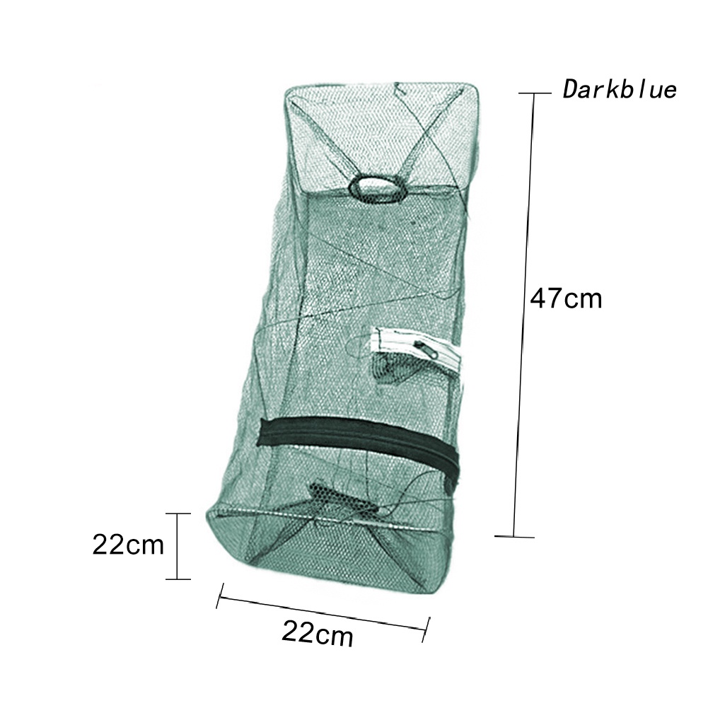Lồng Lưới Nylon Bẫy Tôm Cua Cá Có Thể Gấp Gọn