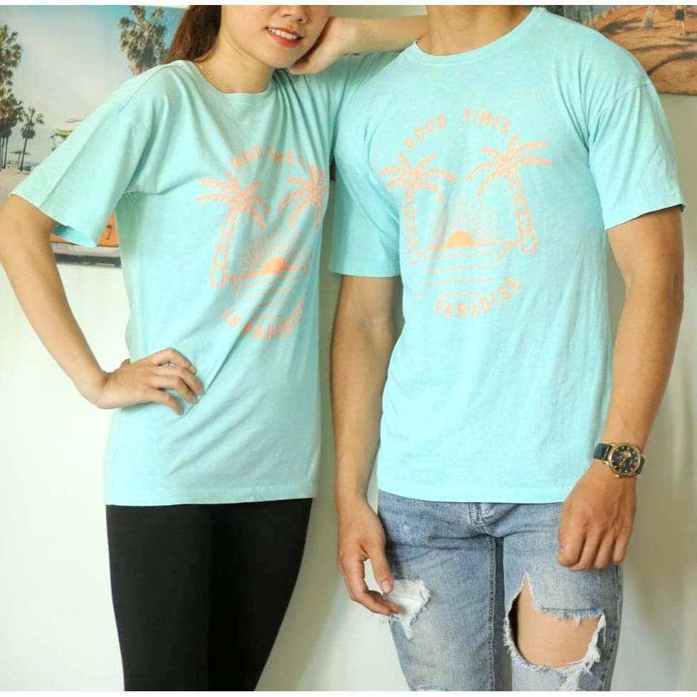 Áo phông cho nam, cổ tròn, 2 mầu xanh & đen, hàng cotton 100%  full size từ 30 - 90kg