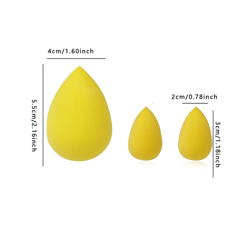 [Hàng mới về] Set 2 mút trứng trang điểm tán kem nền chất lượng cao cấp