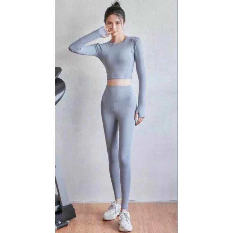 Sét Bộ đồ tập Gym - yoga chất đẹp mã LM BDT003