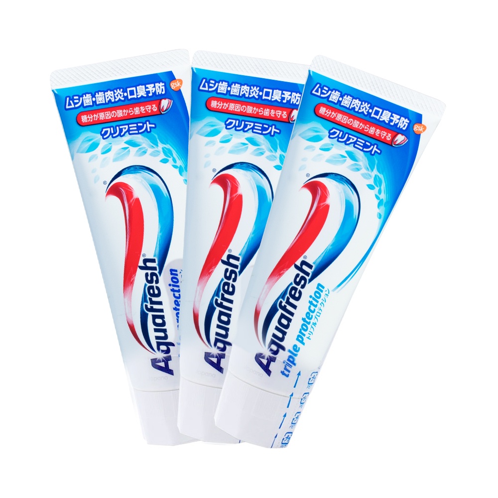 Kem đánh răng Aquafresh hương bạc hà 160g , Kem đánh răng hương trà xanh Aquafresh 140g