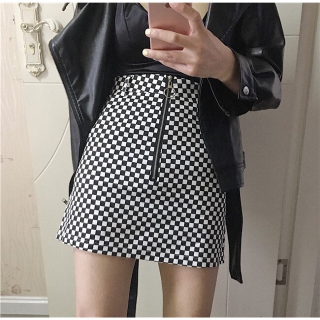 [order] chân váy caro checkerboard ảnh thật cuối | BigBuy360 - bigbuy360.vn
