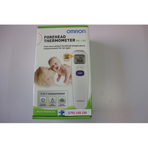 Nhiệt kế hồng ngoại đo trán OMRON-MC720