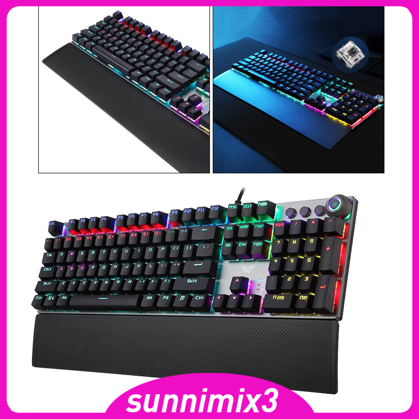 Bàn Phím Cơ Kayla Có Đèn Led Cho Game Thủ