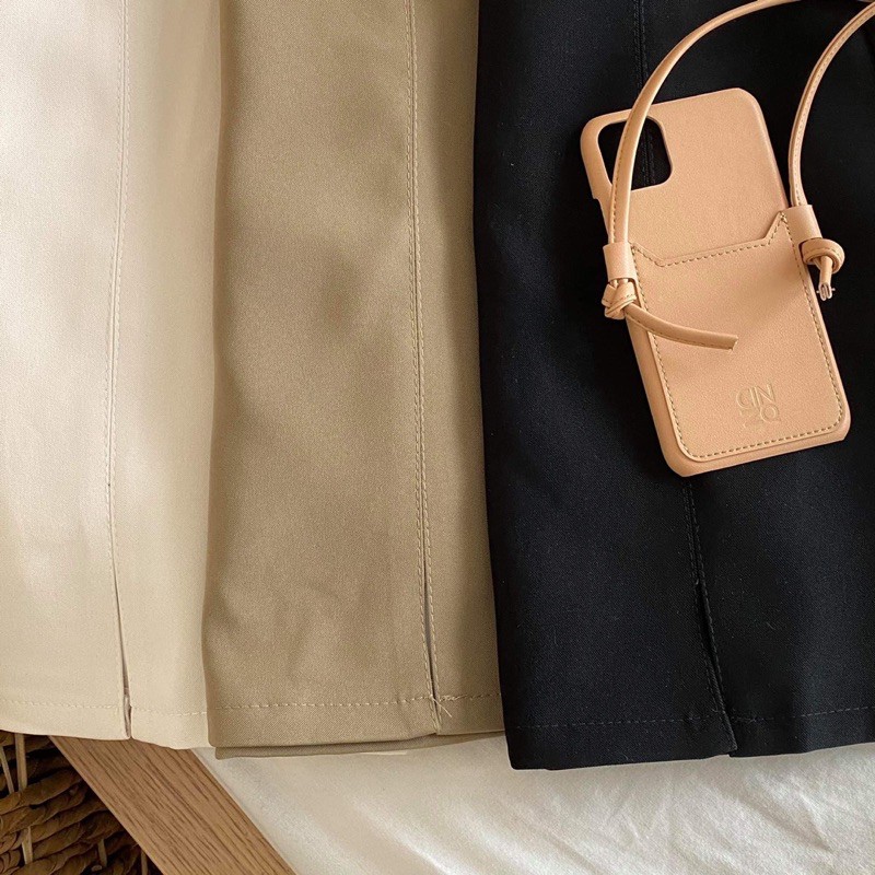 Chân váy zip xẻ lệch_CV0030 | BigBuy360 - bigbuy360.vn