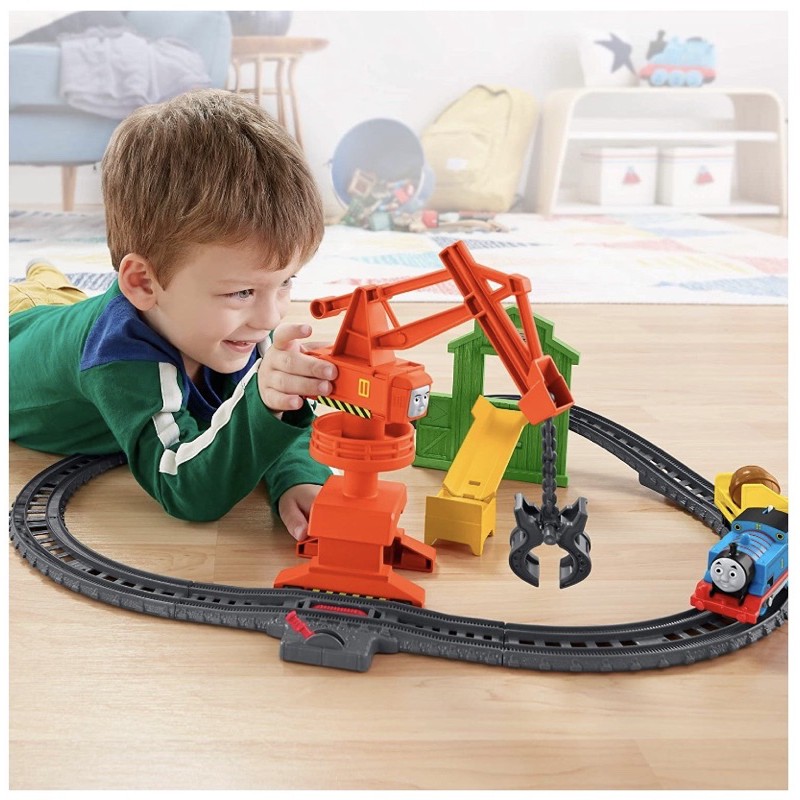 Bộ đồ chơi xe lửa Thomas & Friends – Cần cẩu Cassia cho bé từ 3 tuổi