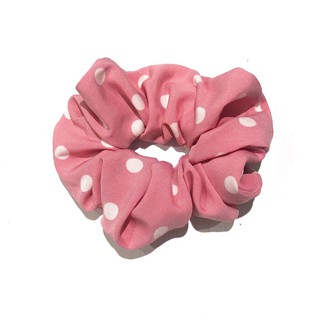 Dây buộc tóc Scrunchies chấm bi (ảnh thật shop chụp)