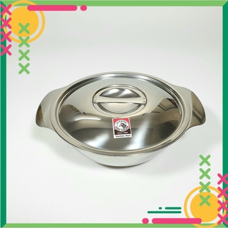 Thố trộn salad có nắp quai cầm 14cm-600ml