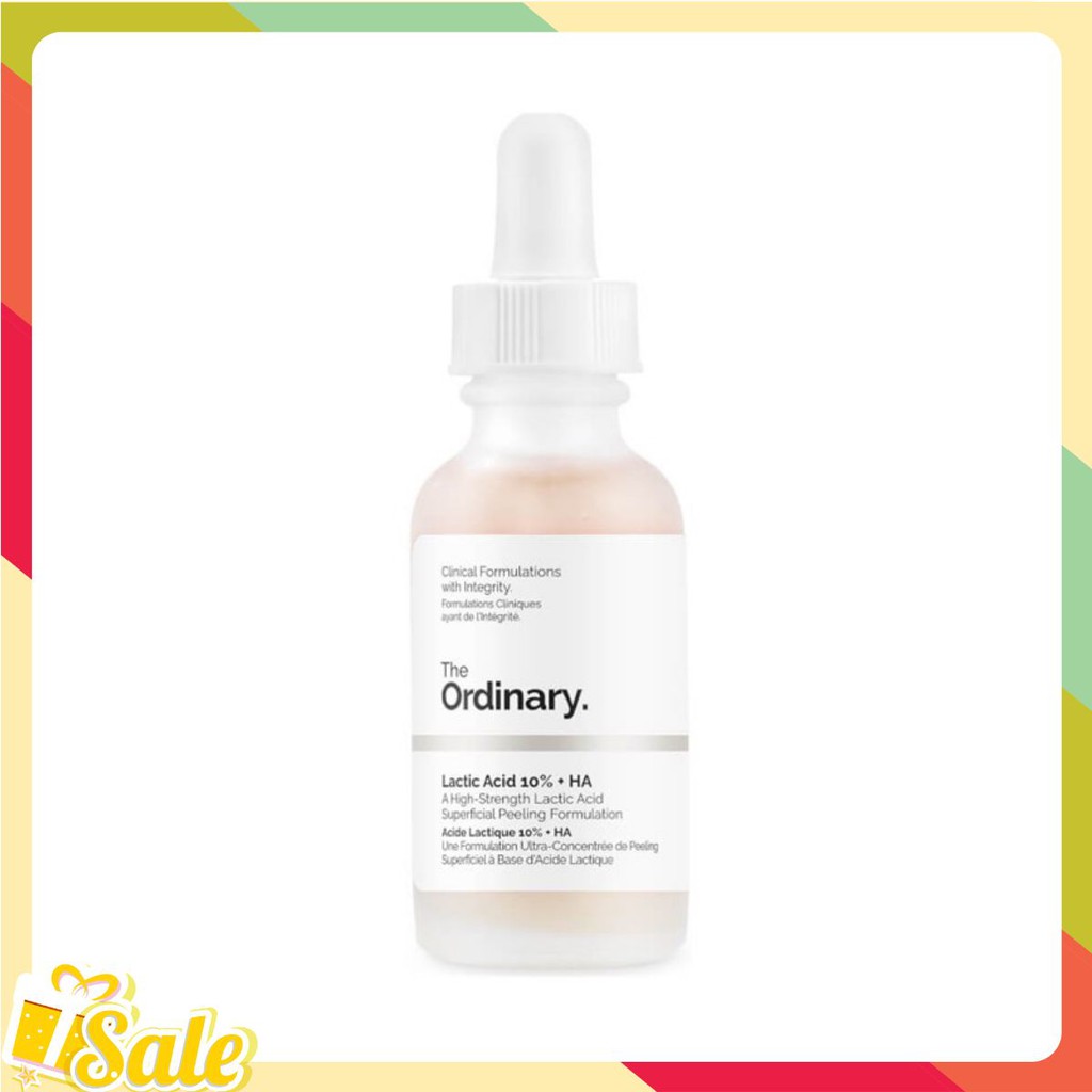 Tẩy da chết hóa học Lactic Acid + HA - The Ordinary [HOT TREND]
