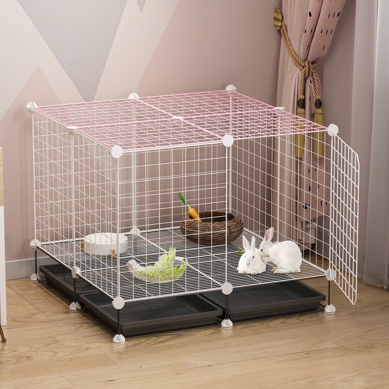 Set Chuồng Quây Thú Cưng, Biệt Thự Chó Mèo Bền Chắc ~15kg