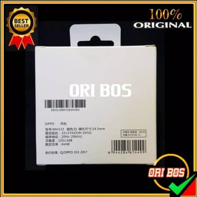 Tai Nghe Miror 3 F1 Chính Hãng 100% Cho Oppo A37 A57 A77