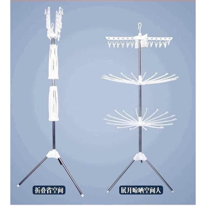 Cây Phơi Đồ Inox Đa Năng Dáng Tròn