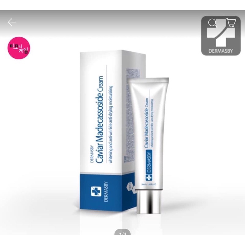 Kem dưỡng Dermasby caviar madecassoside cream