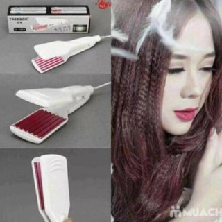 máy dập xù tóc bản to tạo kiểu tóc gợn sóng bồng bềnh