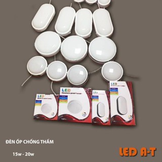 Ốp trần led chống ẩm 15w và 20w ánh sáng trắng