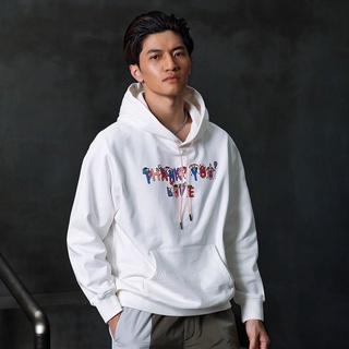 Áo hoodie trắng basic Try New Thinking nhiều size (N304)