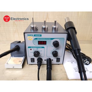 Máy Khò Nhiệt Và Hàn Thiếc 2 Trong 1 - Quick 706W