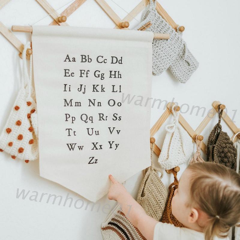 Dây Treo Trang Trí Phòng Cho Bé Chất Liệu Vải Canvas