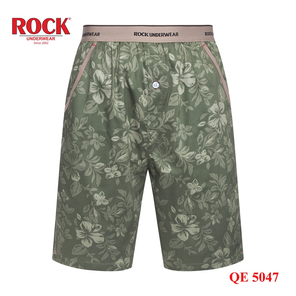 Quần Short Nam ROCK 5047 lưng thun bản to mạnh mẽ, cá tính, có túi mặc nhà, đi biển, đi chơi, đi du lịch hợp thời trang