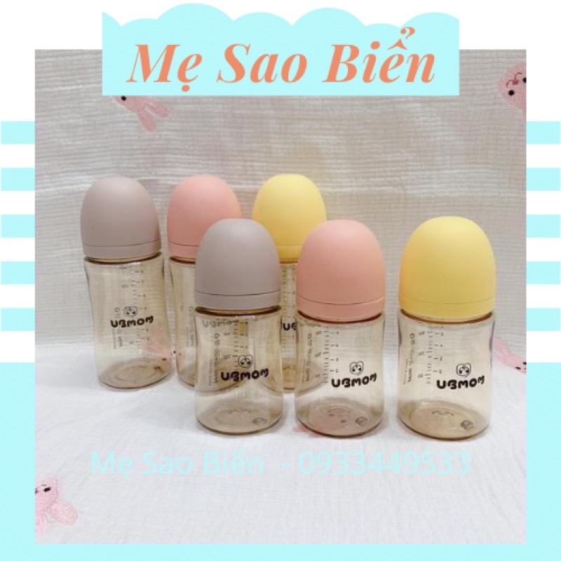 Bình sữa 200ml 280ml UBMOM Hàn Quốc