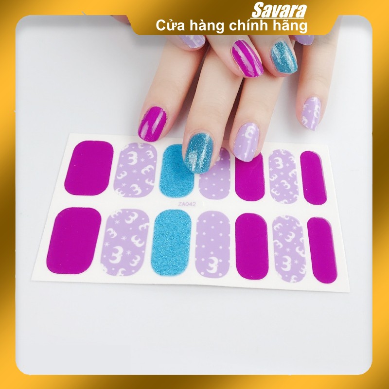 Hình dán móng 14 miếng Z/A042