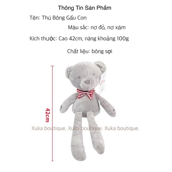 Búp Bê Thỏ Bông - Gấu Bông - Voi Trắng [ DouDou Trấn An Con Ngủ Ngon]