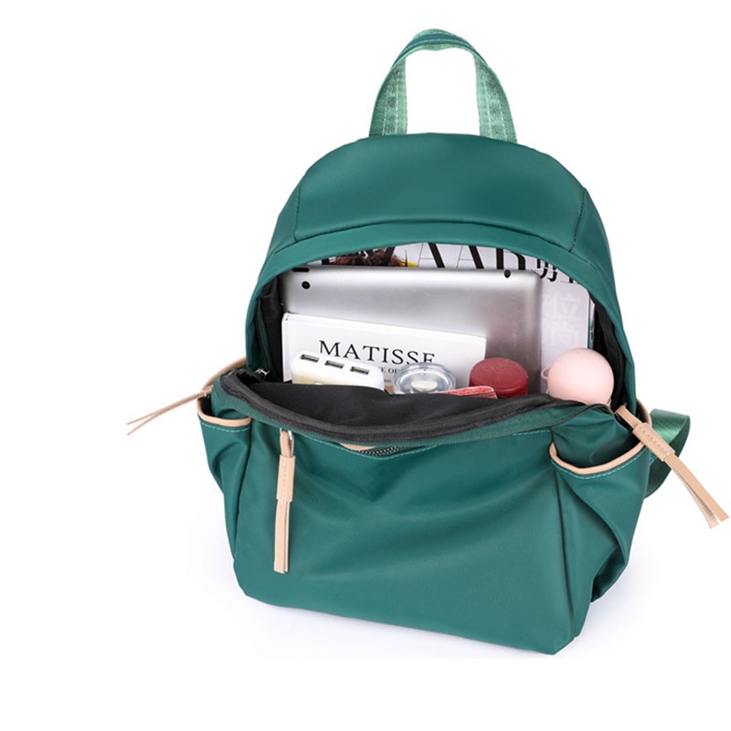 Balo Vải Oxford Cỡ Lớn Màu Tương Phản Thời Trang Cho Nữ