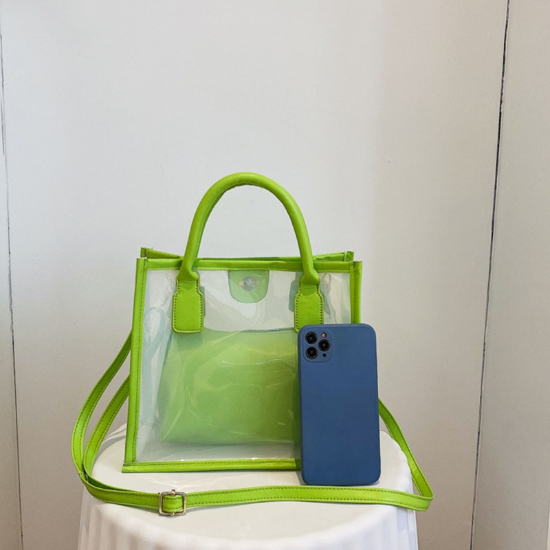 Túi Đeo Chéo Trong Suốt Thời Trang Cho Nữ