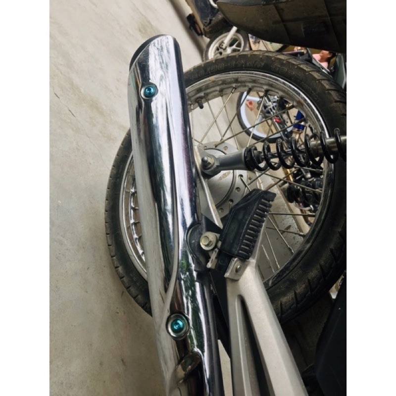 Combo  2 Ốc Titan Gr5 Gắn Ốp Bô Wave 50/100/110 cực chất