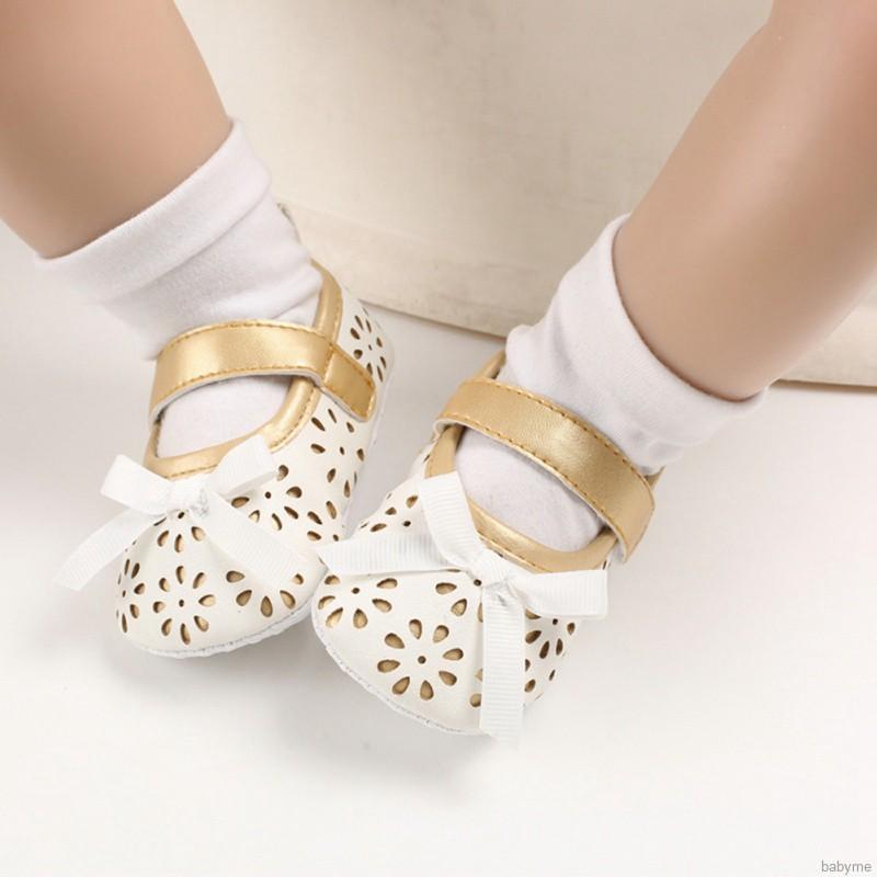 Giày Búp Bê Đính Nơ Xinh Xắn Cho Bé Gái