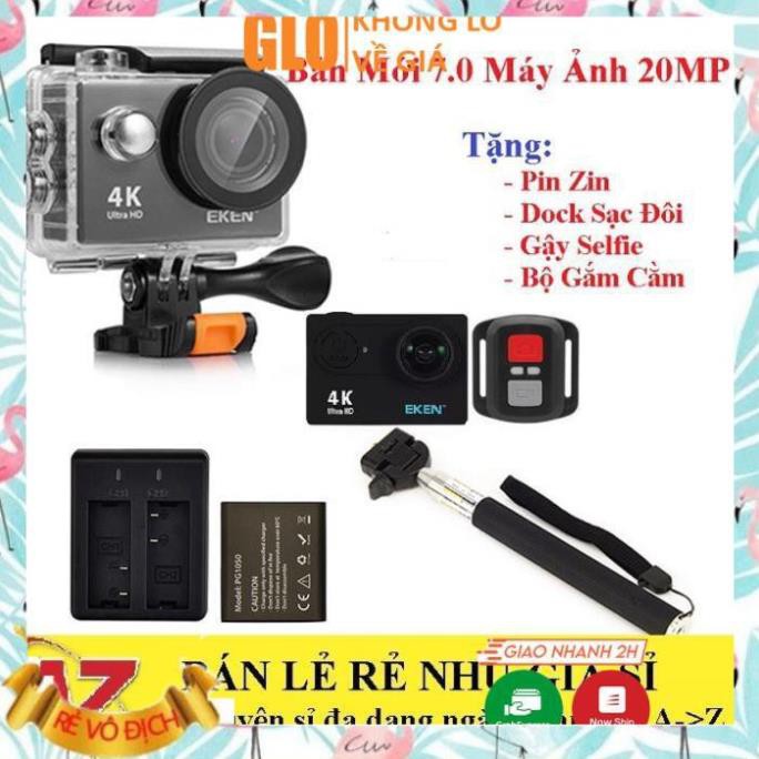 (Giá sỉ)  Camera Hành Trình Hành Động Chống Nước Wifi 4k Ultra Hd Có Remote  - M103