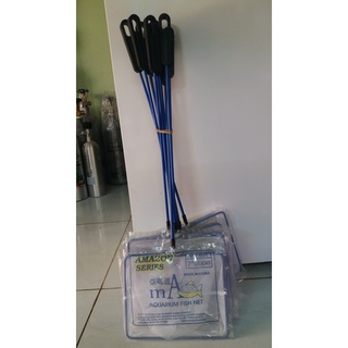 Vợt lưới trắng vuông vớt cá nhiều size | vợt vuông phù hợp các loại cá,tép : betta, guppy, cá mún, các loại cá thủy sinh