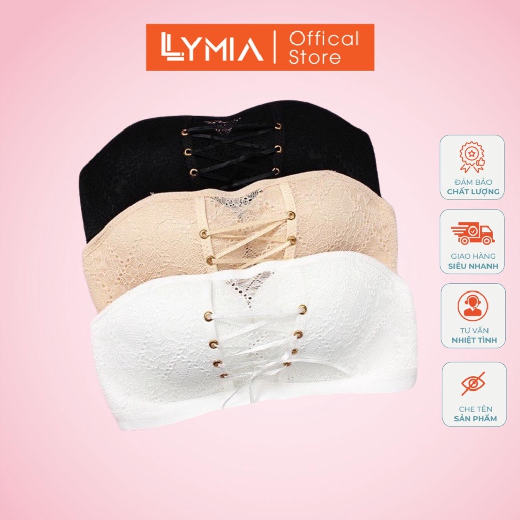 Áo lót nữ, áo ngực chống tụt quây rút dây mặc được nhiều kiểu LYMIA K12