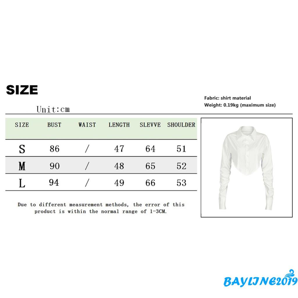 Áo Croptop Tay Dài Cài Nút Thời Trang Dành Cho Nữ