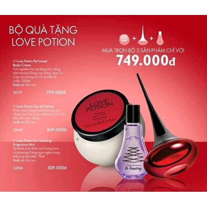 Trọn bộ nước hoa 22442 31779 33958 | Thế Giới Skin Care