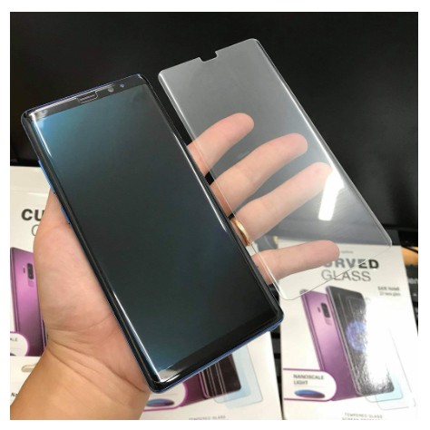 [COMBO 2 KÍNH CƯỜNG LỰC ] FULL KEO UV  CHO SS S7edge / S8 / S8plus /S9 / S9plus / NOTE 8/NOTE9