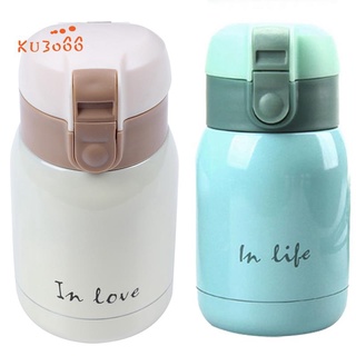 Set 2 bình giữ nhiệt inox mini 200ml
