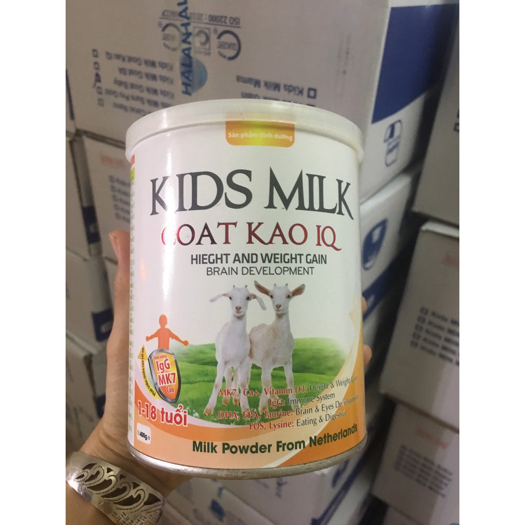 Sữa Dê Kids Milk Goat Kao IQ 900g