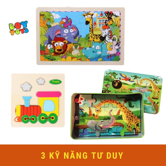 Combo đồ chơi giáo dục Montessori phát triển kĩ năng khéo léo và kích thích tư duy sáng tạo cho bé